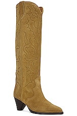 Isabel Marant Liela Boot in Taupe, view 2, click to view large image.
