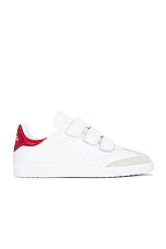 Isabel Marant Beth Sneaker in Red, view 1, click to view large image.