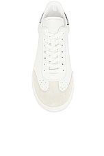 Isabel Marant Bryce Sneaker in Silver, view 4, click to view large image.