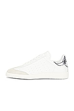 Isabel Marant Bryce Sneaker in Silver, view 5, click to view large image.
