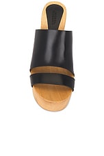 Isabel Marant Hyun Clog in Black, view 4, click to view large image.