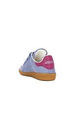 Isabel Marant Beth Sneaker in Blue & White, view 3, click to view large image.