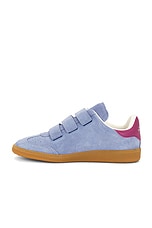 Isabel Marant Beth Sneaker in Blue & White, view 5, click to view large image.