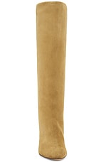 Isabel Marant Laspi Suede Boot in Taupe, view 4, click to view large image.