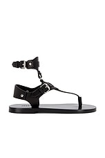 ISABEL MARANT テュエルト ウェスタンスタイル アンクルフツ ISABEL MARANT 60mm Arolee kitten-heel Sandals | Black | FARFETCH