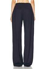 Jade Cropper Tailored Pant in Dark Navy, view 3, click to view large image.