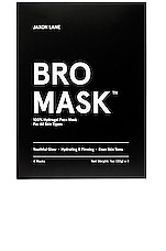 Jaxon Lane Bro Mask Sheet Mask (box Of 4) in Black, view 1, click to view large image.