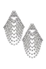 Jennifer Behr Seraphina Earrings in Crystal, view 1, click to view large image.