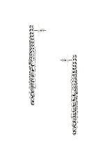 Jennifer Behr Seraphina Earrings in Crystal, view 2, click to view large image.
