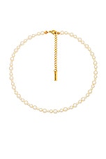 Jennifer Behr Bailey Necklace in Pearl, view 1, click to view large image.