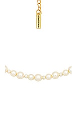 Jennifer Behr Bailey Necklace in Pearl, view 2, click to view large image.
