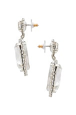 Jennifer Behr Cassandra Earring in Crystal, view 2, click to view large image.