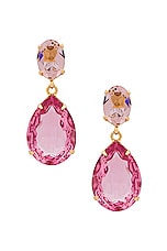 Jennifer Behr Kyra Earrings in Pink, view 1, click to view large image.