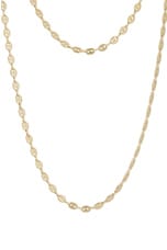 Jennifer Fisher Medium Mariner Necklace in Gold, view 3, click to view large image.