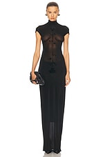Jean Paul Gaultier Long Dress in Black | FWRD