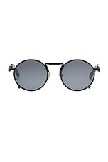 Jean Paul Gaultier Resort Sunglasses in Black, view 1, click to view large image.
