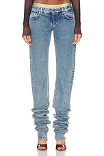 Jean Paul Gaultier X Shayne Oliver Skinny Leg in Light Blue, view 1, click to view large image.