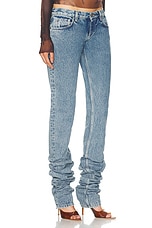 Jean Paul Gaultier X Shayne Oliver Skinny Leg in Light Blue, view 2, click to view large image.
