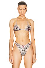 送料関税込★JeanPaul GAULTIER★パピヨン・プリント水着 Jean Paul Gaultier Women's Butterfly Print Bikini Top in
