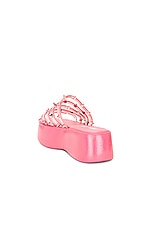 Jean Paul Gaultier x Melissa Becky Punk Love Slide in Pink, view 3, click to view large image.