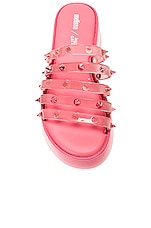 Jean Paul Gaultier x Melissa Becky Punk Love Slide in Pink, view 4, click to view large image.