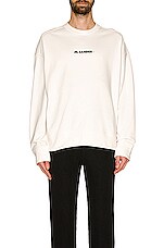Jil Sander + Sweatshirt in Natural, view 3, click to view large image.