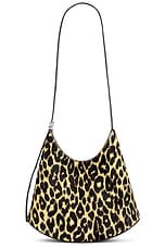 Jil Sander Eldorado Small Shoulder Bag in Canvas Beige | FWRD