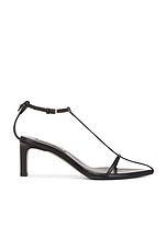 JIL SANDER ヒール Jil Sander Cage Sandal Heel in Black | FWRD