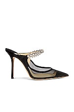JIMMY CHOO BING100PATBLACK 関税送料込 Jimmy Choo Bing 100 Heel in Black Mesh | FWRD