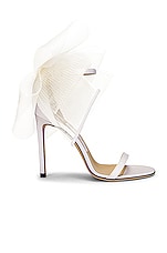 Jimmy Choo Aveline 100 Sandal in Latte, view 1, click to view large image.