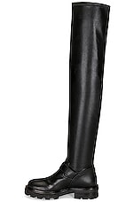 Jimmy Choo Biker II Over the Knee Boot in Black, view 5, click to view large image.