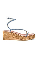 Jimmy Choo Drive 60 Sandal in Denim, view 1, click to view large image.