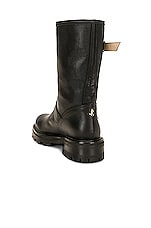Jimmy Choo Il Biker Boot in Black, view 3, click to view large image.