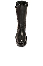 Jimmy Choo Il Biker Boot in Black, view 4, click to view large image.