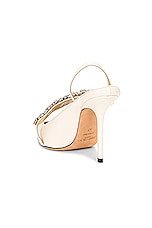 Jimmy Choo Flos 100 Pump in Latte, view 4, click to view large image.