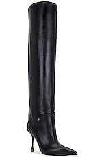 Jimmy Choo Cycas Kb 95 Boot in Black, view 2, click to view large image.