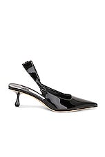 Jimmy Choo Amel 50 Pump in Black, view 1, click to view large image.