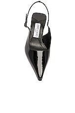 Jimmy Choo Amel 50 Pump in Black, view 4, click to view large image.