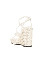 Jimmy Choo Ayla 110 Wedge in Latte, view 3, click to view large image.