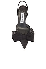 Jimmy Choo Brook 50 Slingback Pump in Black Mix, view 4, click to view large image.