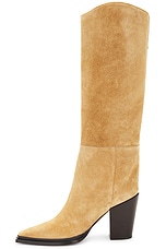 Jimmy Choo Cece 80 Boot in Rattan, view 5, click to view large image.