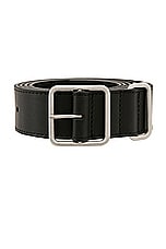 Janessa Leone Bode Belt in Black, view 3, click to view large image.