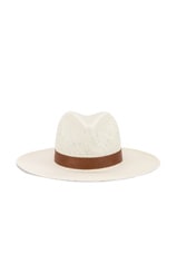 Janessa Leone Michon Packable Hat in Bleach, view 1, click to view large image.