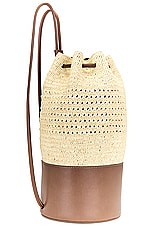 Janessa Leone Beca Backpack in Brown, view 4, click to view large image.