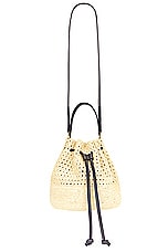 Janessa Leone Cami Scrunch Bag in Black, view 1, click to view large image.