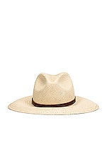 Janessa Leone Judith Hat in Natural, view 1, click to view large image.