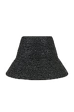 Janessa Leone Felix Bucket Hat in Black, view 1, click to view large image.