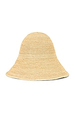 Janessa Leone Teagan Hat in Natural, view 1, click to view large image.