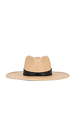 Janessa Leone Savannah Hat in Sand, view 1, click to view large image.