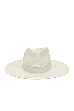 Janessa Leone Zoe Packable Hat in Bleach, view 1, click to view large image.
